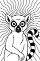 Lemur With a Wiggly Jungle Tail