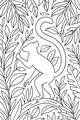 Lemur Steps Through the Leafy Maze