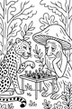 Leopard’s Clever Game in the Forest