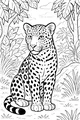 Jungle Spot Parade with a Gentle Leopard