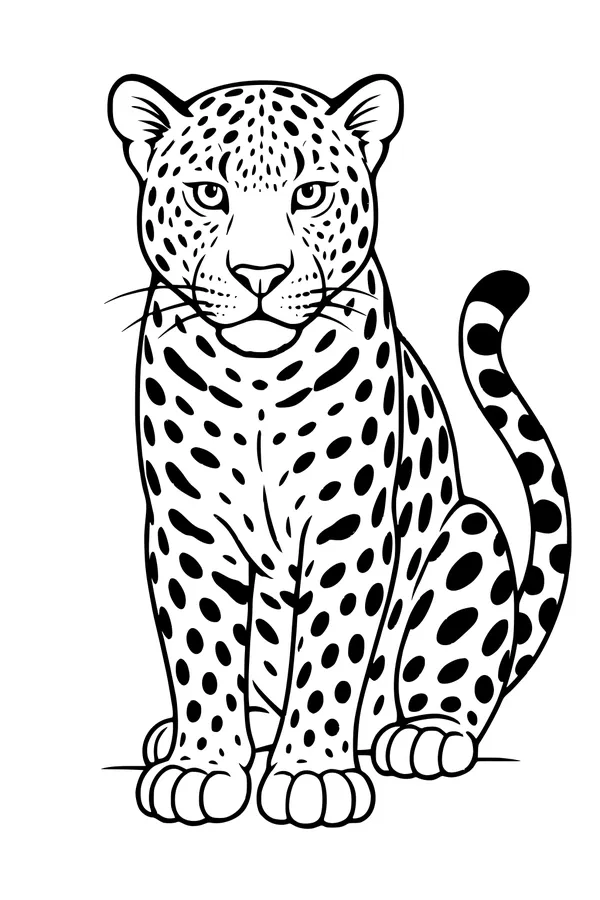 Spotty Leopard on the Watch