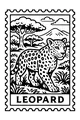 Strolling Leopard Under Wild Savannah Trees