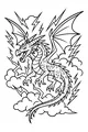 Thunderstorm Dragon Takes Flight