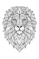 King Leo and His Wild, Patterned Mane