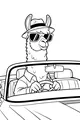 Cool Llama Takes the Wheel