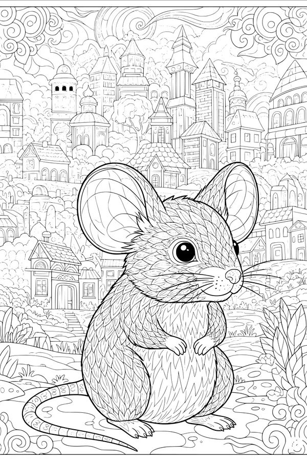 Town Mouse in the Whirling City