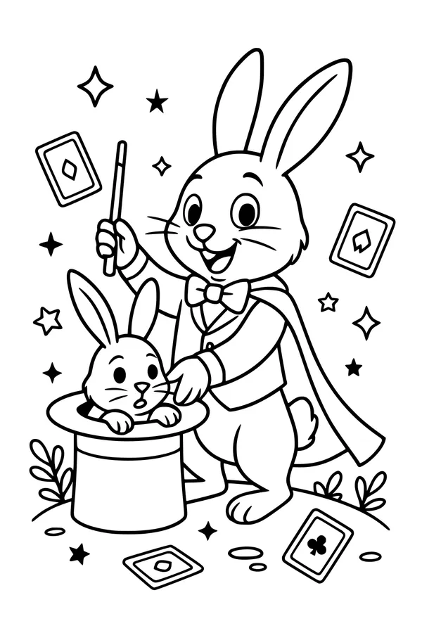 Rabbit Magician’s Big Surprise