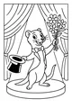 Magician Weasel Takes the Stage