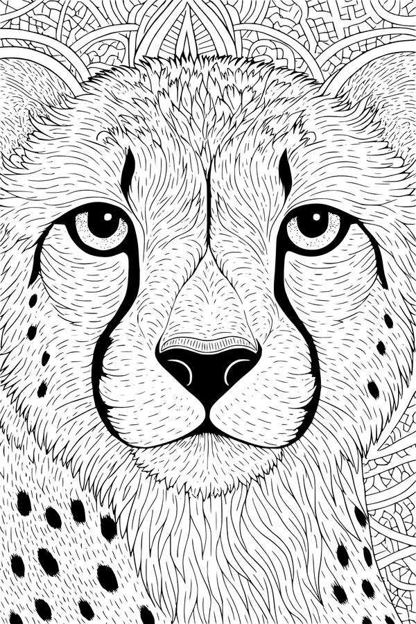 The Big-Eyed Watchful Cheetah