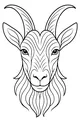 The Wise Goat With Twisty Horns