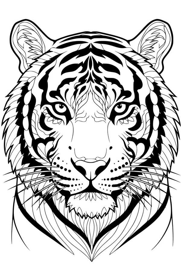 Tiger Whiskers and Mighty Stripes