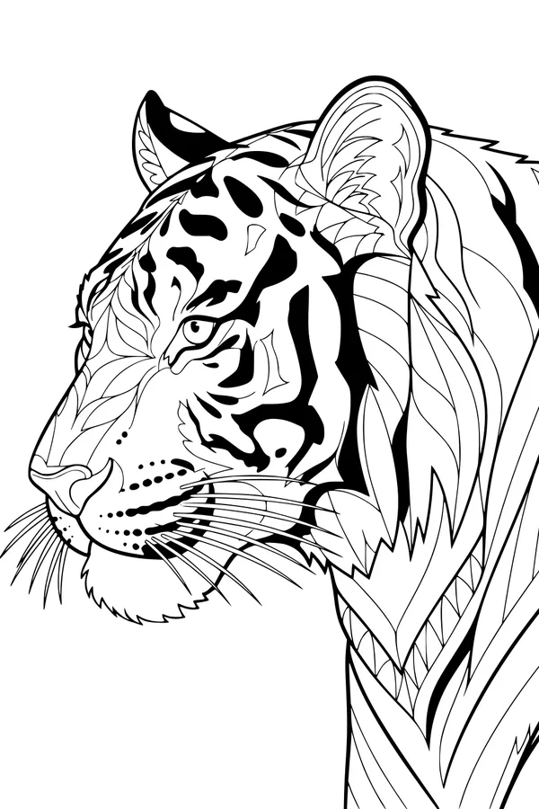 Stripes in the Tall Grass