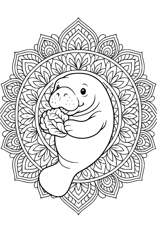 Sunny Snack Time with Mandi the Manatee