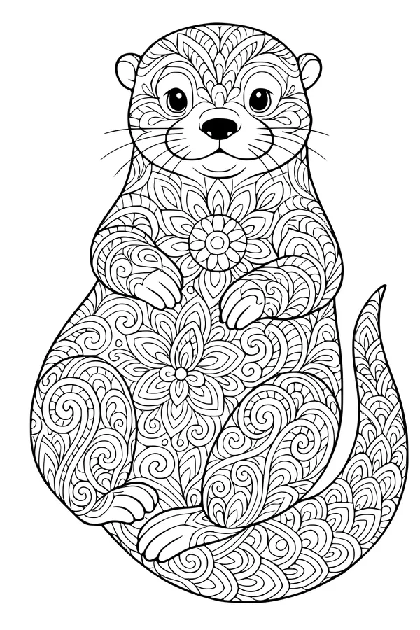The Flowery Whiskers Otter