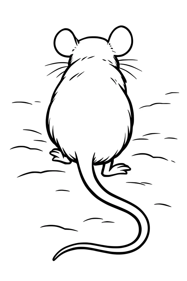 Milo the Mouse Peeks Ahead
