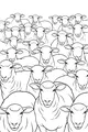The Great Sheep Staring Contest