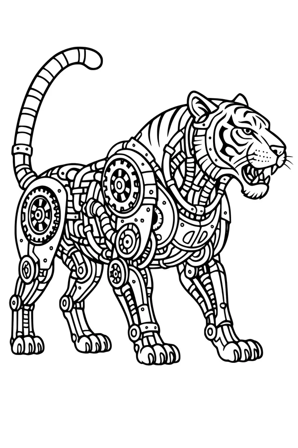 Mechanical Tiger Roars Into the Jungle