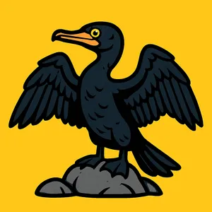 Cormorants coloring page category