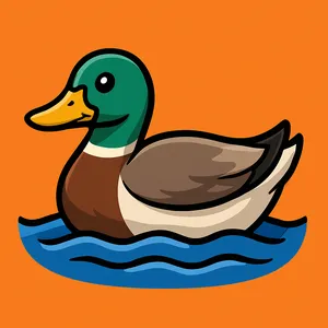 Ducks coloring page category