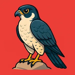Falcons coloring page category
