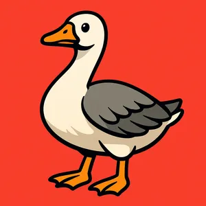 Geese coloring page category