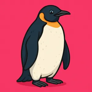 Penguins coloring page category