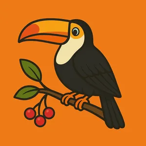 Toucans coloring page category