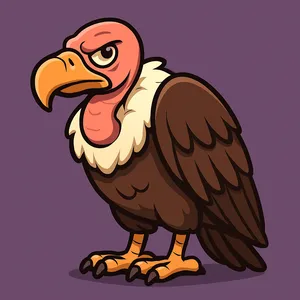 Vultures coloring page category