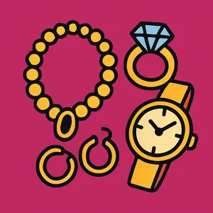 Jewelry & Watches coloring page category