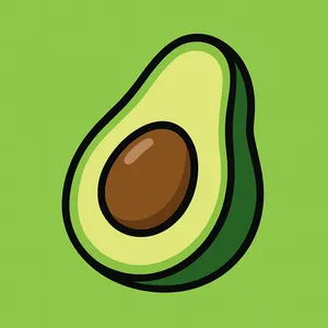 Avocados coloring page category