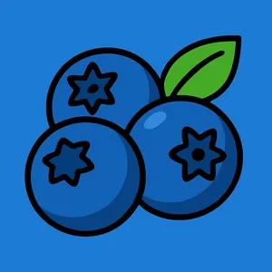 Blueberries coloring page category