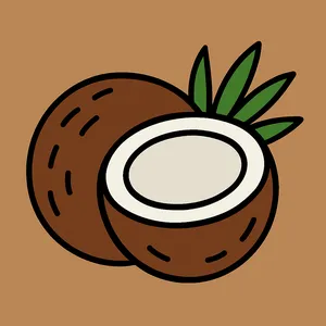Coconuts coloring page category