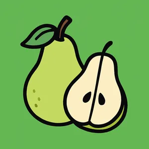 Pears coloring page category