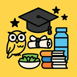 Graduation coloring page category