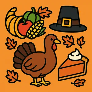 Thanksgiving coloring page category