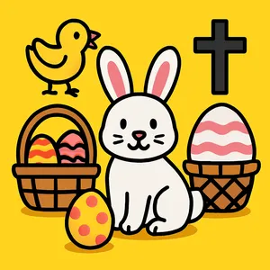 Easter coloring page category
