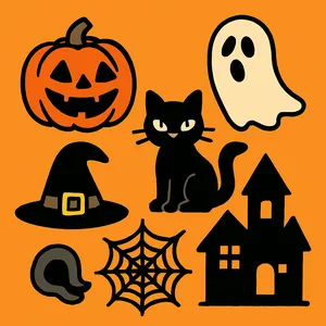Halloween coloring page category