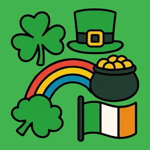St. Patrick's Day coloring page category