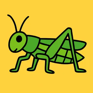 Crickets & Grasshoppers coloring page category