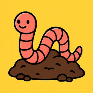 Worms & Grubs coloring page category