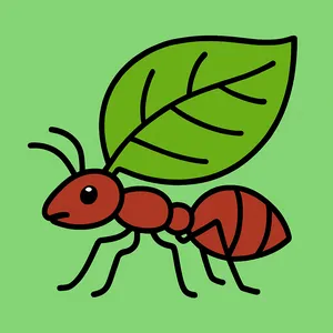 Ants coloring page category