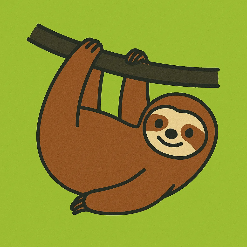 Free Printable Sloths Coloring Pages