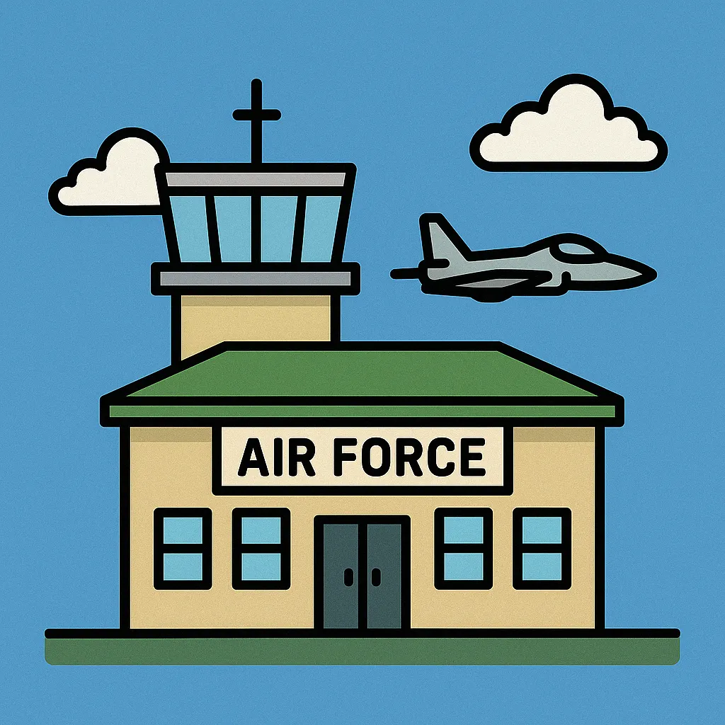 Colorable Military Base Free Printable Military Bases & Equipment Coloring Pages