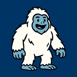 Yetis & Bigfoot coloring page category