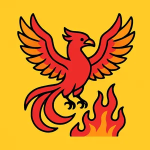 Phoenixes coloring page category