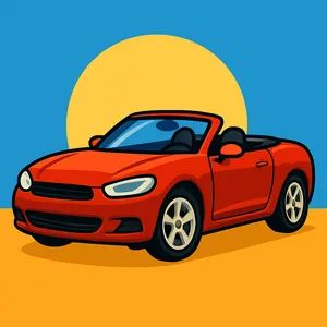 Convertibles coloring page category