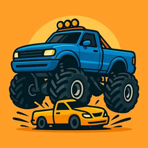 Monster Trucks coloring page category