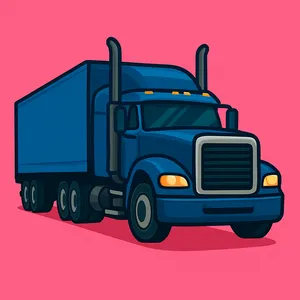Semi Trucks coloring page category