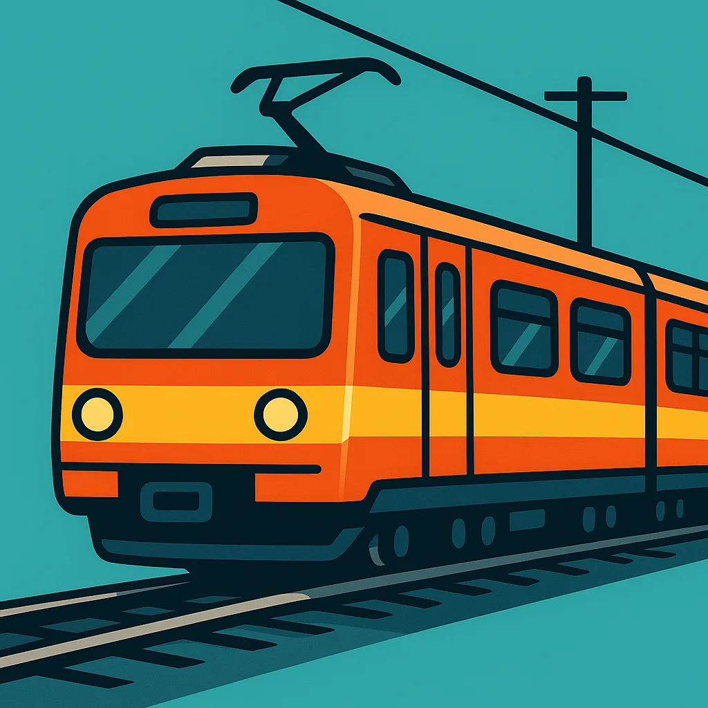 Photo inspiration: Visual Reference: Free Printable Electric Subway Trains Coloring Pages