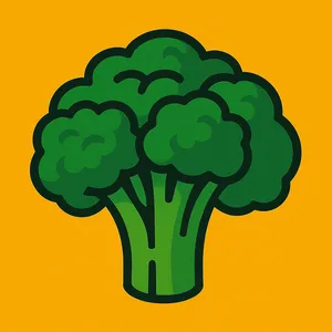 Broccoli coloring page category